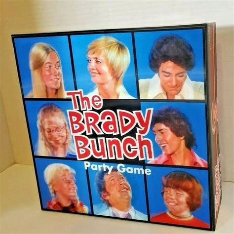 The Brady Bunch Party Game Board Game 3 8 Players Ages 9 Prospero Hall