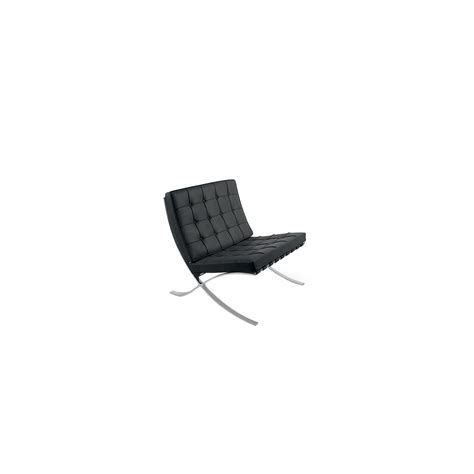 Barcelona Chair Relax Black Knoll By Ludwig Mies Van Der Rohe 1929