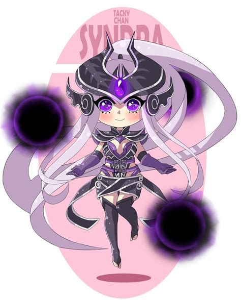 Syndra Chibi League Of Legends By Tacky Chan League Of Legends