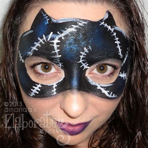 Catwoman Face Painting Images Eye Face Painting Mime Face Paint Face