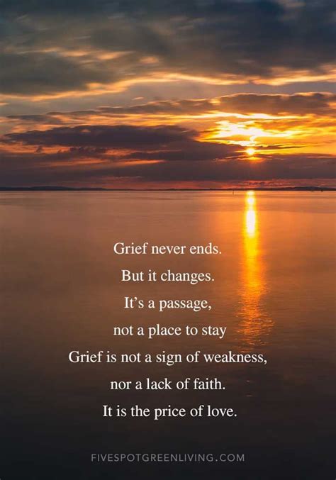 10 Inspirational Grieving Quotes To Comfort You Five Spot Green