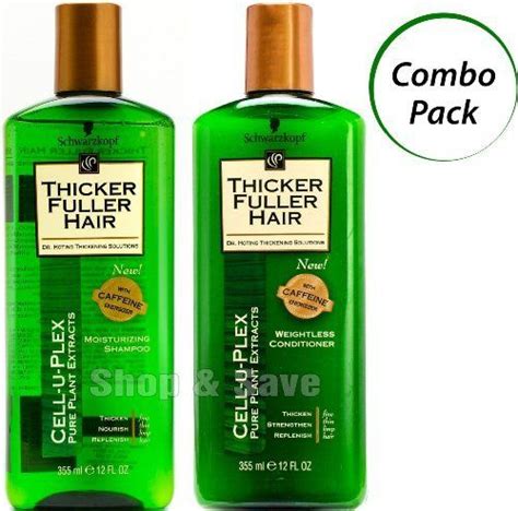 Thicker Fuller Hair Weightless Shampoo And Conditioner Duo Set 12 Oz