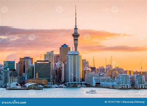 2018 Jan 3 Auckland New Zealand Beautiful Landcape Of The Building