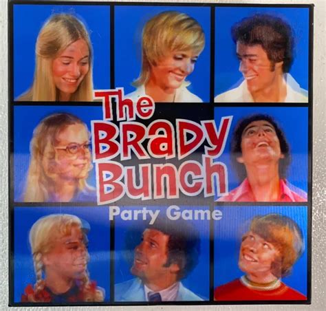New Andthe Brady Bunch Party Game Board Game From Prospero Hall 1349