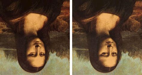 Mona Lisa Painting Optical Illusion Interactive Exploratorium