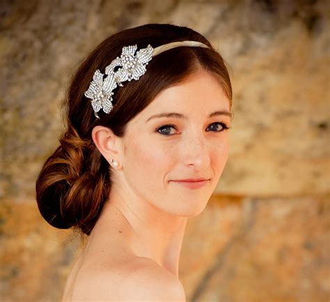10 Gorgeous Bridal Veils Wedding Hair Accessories Embellished Headband