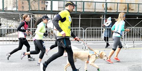 A much loved annual event at down dog, partner yoga, returns in a world of physical distancing. Guide Dogs Lead Visually Impaired Runner to Historic NYC ...