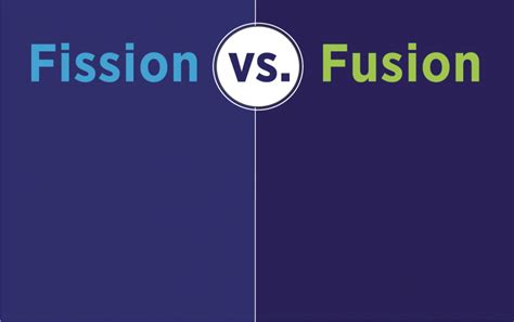 Fission And Fusion What Is The Difference Department Of Energy