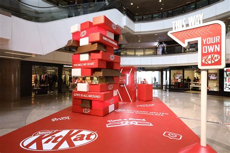 Create Your Own Kit Kat Pop Up Store Shopping In Hong Kong