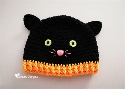 We're kicking off our collection with this adorable frog version that makes a perfect costume for your kitty. Crochet Halloween Black Cat Hat Free Pattern - Crochet For You