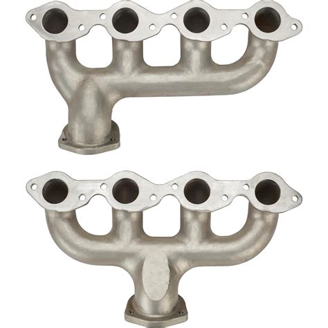 Tru Ram® Big Block Chevy Exhaust Manifolds Unpolished