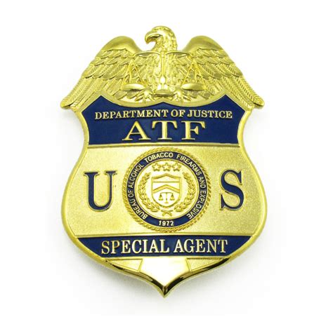 Us Atf Us Afosiosi Us Dhs Tsa Officer Special Agent Badge Replica