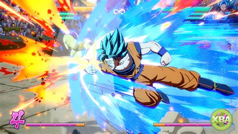 Dragon Ball Fighterz Trailer Features Super Saiyan Blue Goku And Vegeta