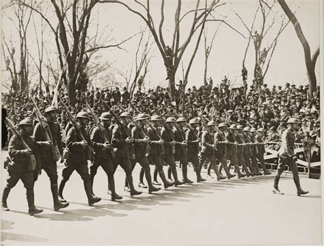 World War I Enormous Parade Honored New York Guard Soldiers National