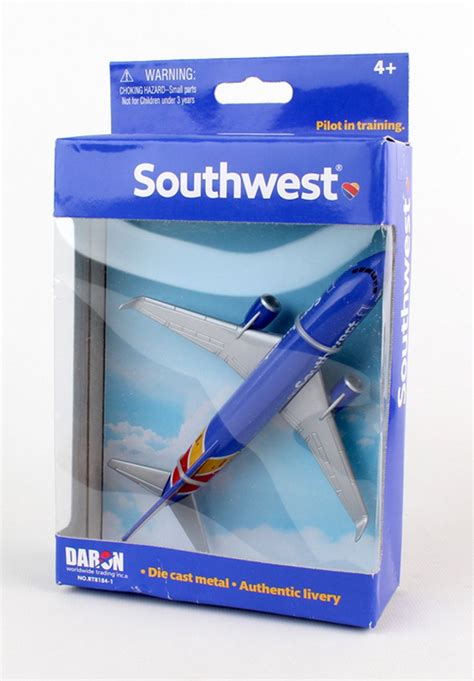 Southwest Single Plane New Livery Blue Daron Rt8184 1 Diecast