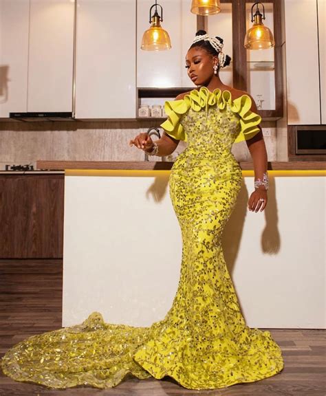 African Bridal Dress Mermaid Bridesmaid Dress Custom Wedding Etsy