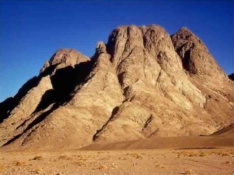 Moses Mountain Sinai Gabal Musa Mount Sinai Mount Horeb