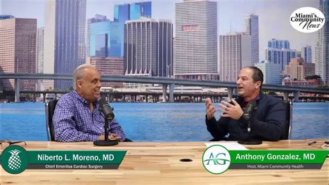 Miamis Community Health Is Live With Dr Anthony Gonzalez And Special Guest Dr Niberto L