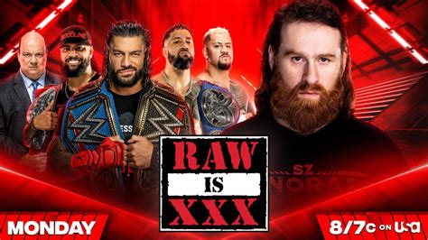 WWE Monday Night RAW Preview RAW Is XXX WWE Wrestling News World