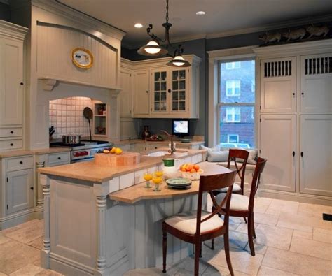 Kitchen Island With Breakfast Bar Lower Seating Area Kitchen Island