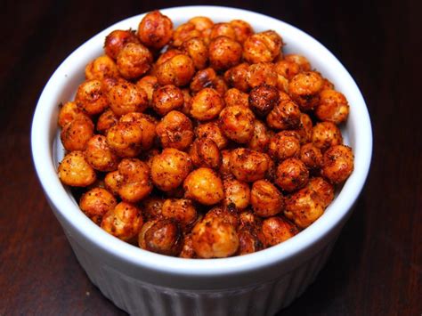 Spicy Roasted Chickpeas Recipe And Nutrition Eat This Much