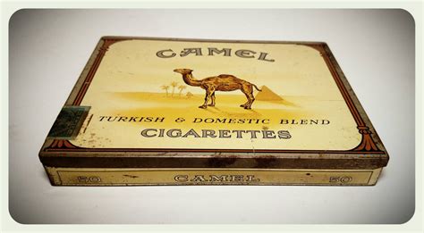Camel blue cigarettes are the equivalent to camel lights cigarettes and offer a nice smooth taste combined with a rich flavor. Vintage Camel 50 Cigarette Tin/ Factory No 4/ Collectible ...