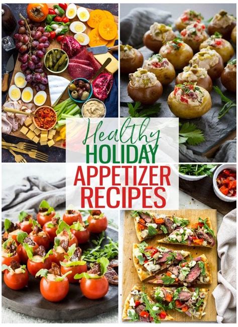 Take a look at these recipes, we are so blown away by all these amazing ideas, and we think you will be too! 17 Healthy Appetizers for the Holidays - The Girl on Bloor