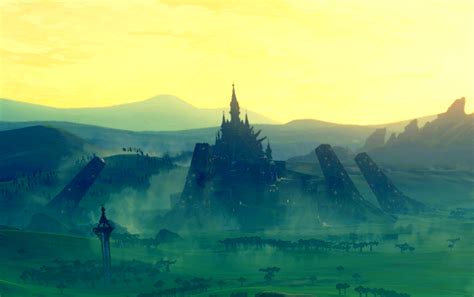 Botw Castle Enhanced Detail Modern Zelda Zelda Universe Forums