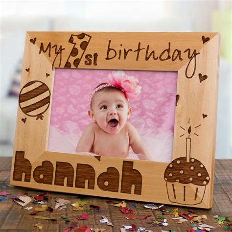 Personalized 1st Birthday Picture Frame Tsforyounow