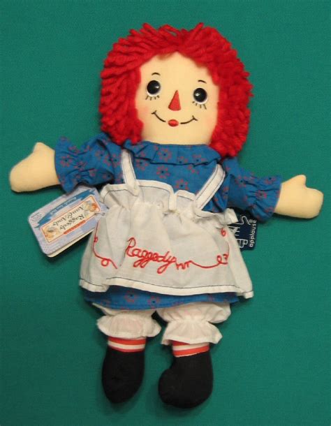 Raggedy Ann 12 Doll By Russ® Button Eyes