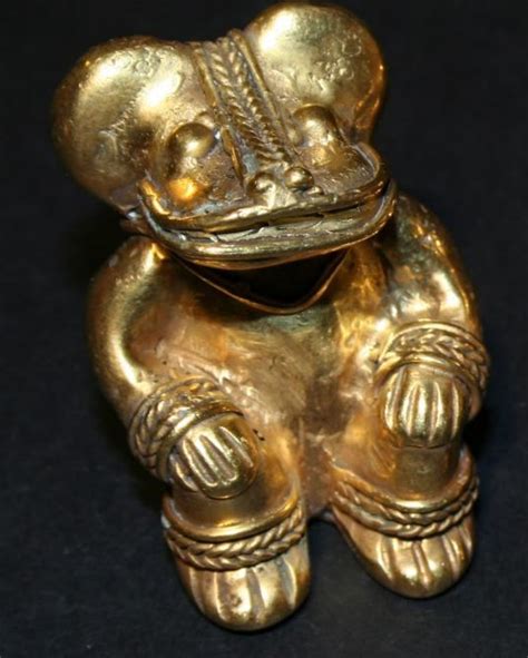 Pre Columbian Zoomorphic Figure Tumbaga Gold Artifact Catawiki