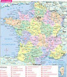 Carte de france détaillée avec villes. carte de france detaillee gratuite» Info » Vacances ...