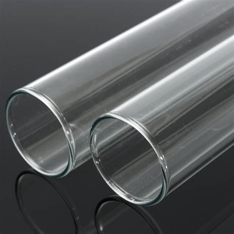 5pcs Glass Pyrex Borosilicate Rimmed Test Blowing Tubes Borosilicate Lab 8 Size Ebay