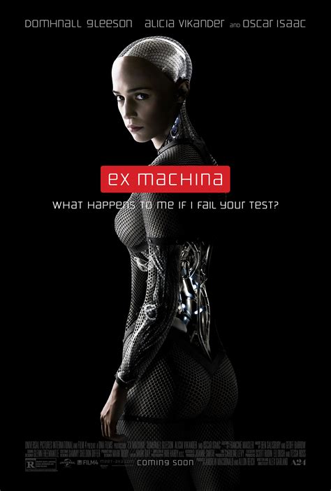 Alex Garlands Ex Machina Movie Poster Revealed Nerd Reactor