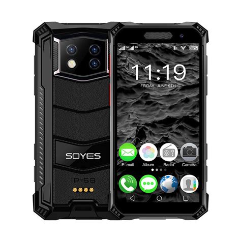 Soyes S10 Max 4g Lte Mini Smartphone 35 Inch 3800mah Ip68 Waterproof Android 100 Facial