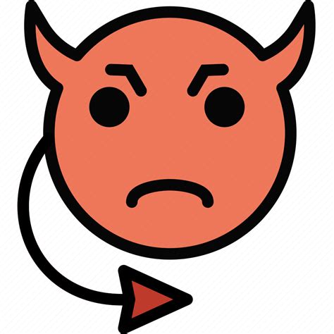 Emoji Emoticon Evil Face Icon Download On Iconfinder