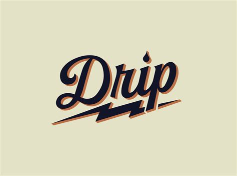 Drip Logo By Andy Nelson On Dribbble