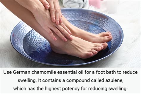How To Use Essential Oils To Treat Swollen Ankles And Feet