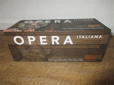 40 Cd Box Set Opera Italiana Catawiki