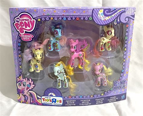 My Little Pony G4 Ponymania Friendship Blossom Collection Toys R Us