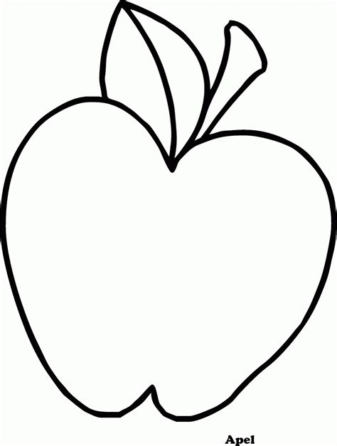 gambar sketsa buah apel cari