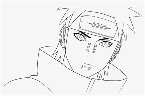 Pain Naruto Drawing Full Body
