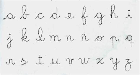 Abecedario Letra Cursiva Mayuscula Minuscula Para Imprimir Lettering