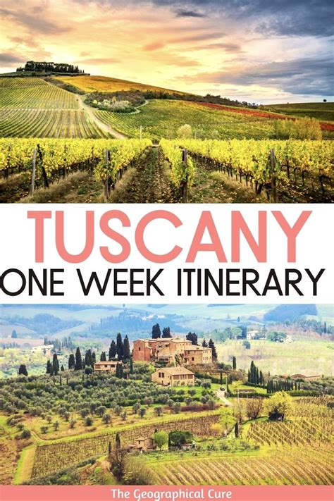 One Week In Tuscany Itinerary 7 Perfect Days Artofit