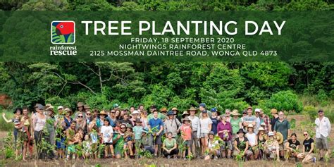 Rainforest Rescue News Special Community Tree Planting Day 18 Sep 2020