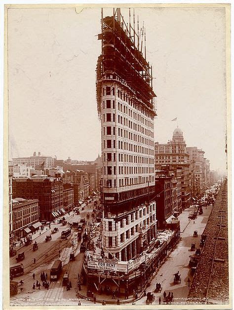 Flatiron Building Under Construction 1902 Flatiron
