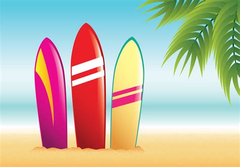 Surfboard Free Vector Art 5247 Free Downloads