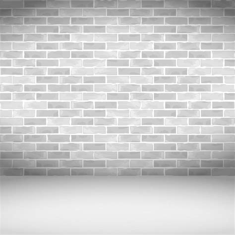 Premium Vector White Brick Wall Vector Eps10 Illustration
