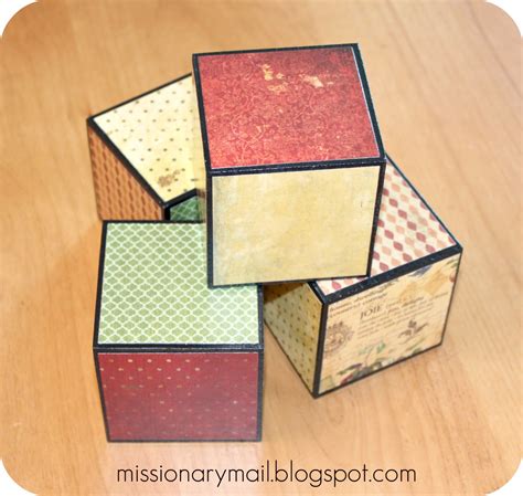 missionary mail mission countdown blocks