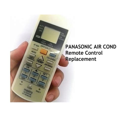 The panasonic comfort cloud application enables you to conveniently manage and monitor multiple ac units for homes from just 1 mobile device or smartphone with the installation of network adapter / wifi dongle. Air Conditioner Remote Control for Panasonic Air Cond ...